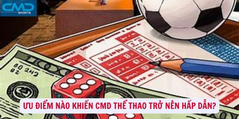 Những ưu điểm khiến sảnh CMD Thể thao trở nên hấp dẫn