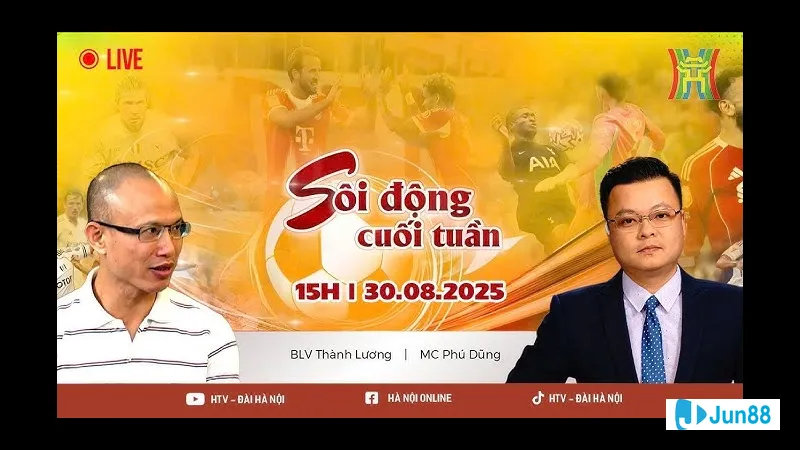 Bình luận bóng đá hôm nay tại Jun88
