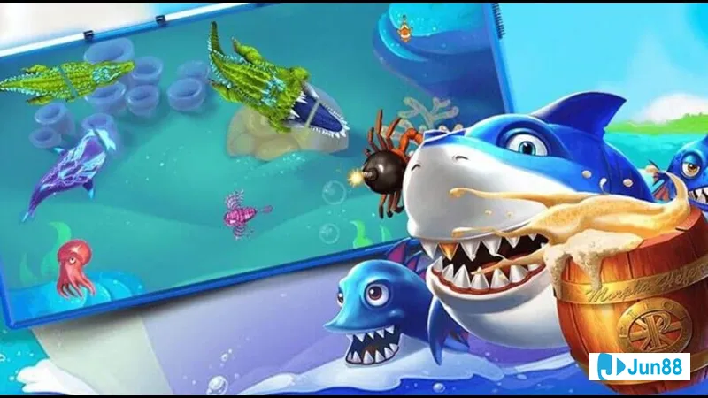 Sảnh game đầy màu sắc và hấp dẫn